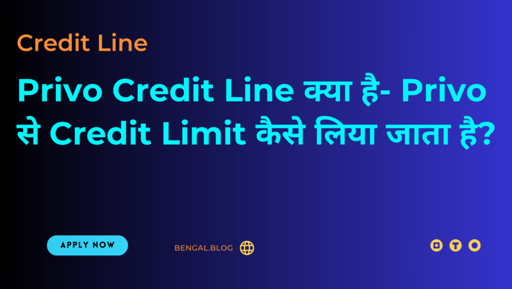 Privo Credit Line क्या है- Privo से Credit Limit कैसे लिया जाता है?