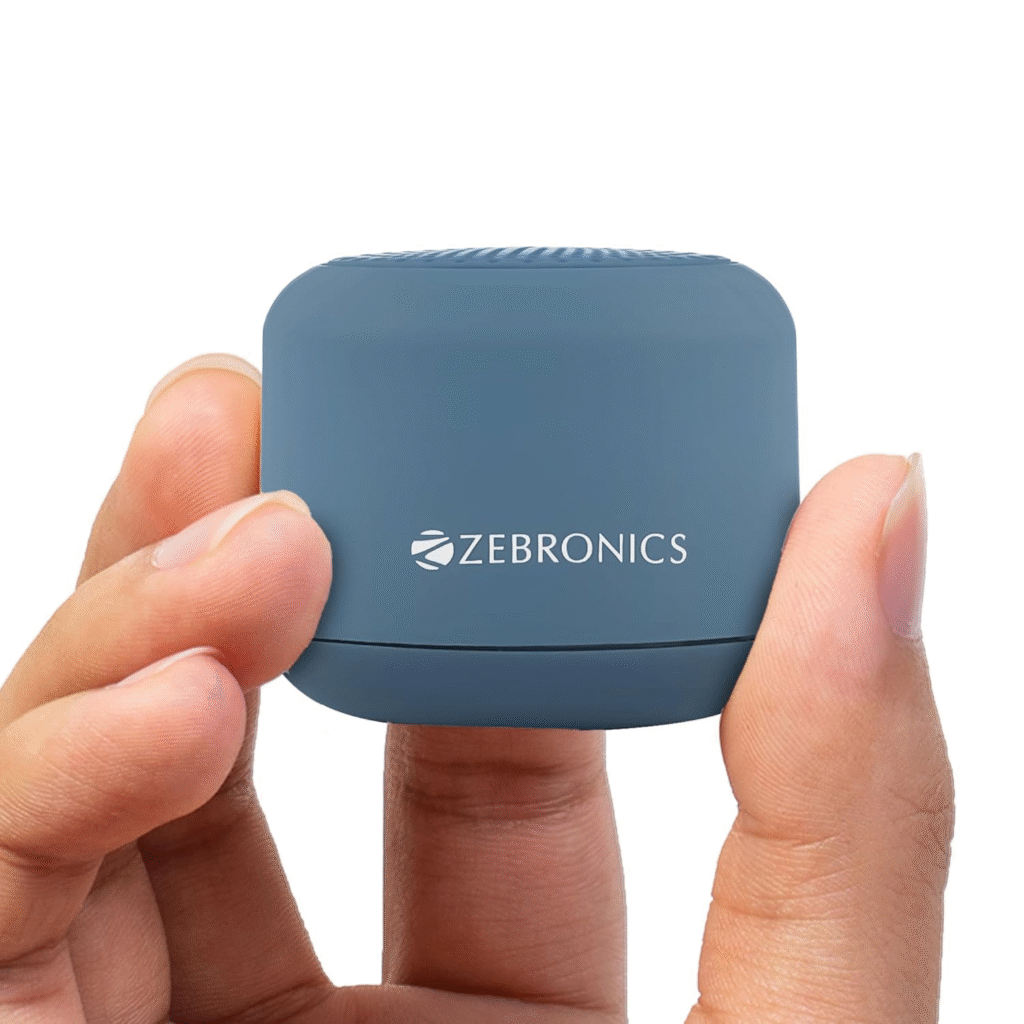 ZEBRONICS Bluetooth Speaker– 7 घंटे तक चले, पॉकेट में फिट हो जाए!
